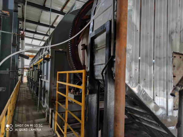 名稱：砷灰硫酸化燒成脫砷，規格：?2.2×24米燃氣